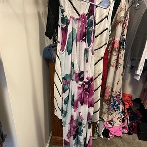 Floral maxi dress